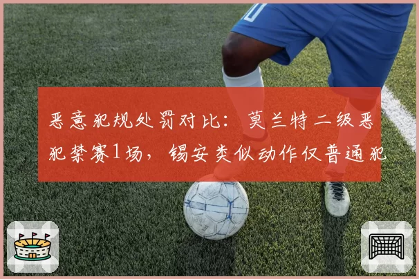恶意犯规处罚对比：莫兰特二级恶犯禁赛1场，锡安类似动作仅普通犯规